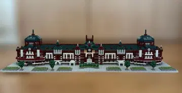 카와다 나노블록 도쿄역 마루노우치역사 디럭스 정크제품