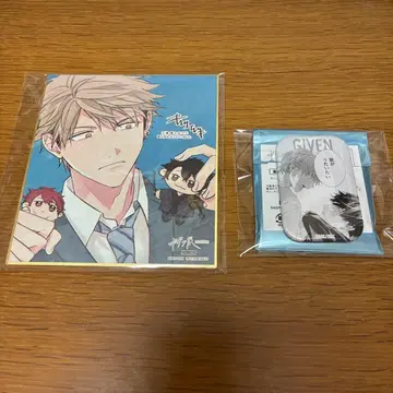 기븐전 입장 특전 색지 유키 캔뱃지 릿카 마후유