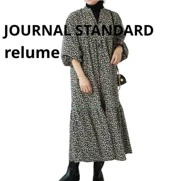 JOURNAL STANDARD relume 보타니컬 셔링 원피스