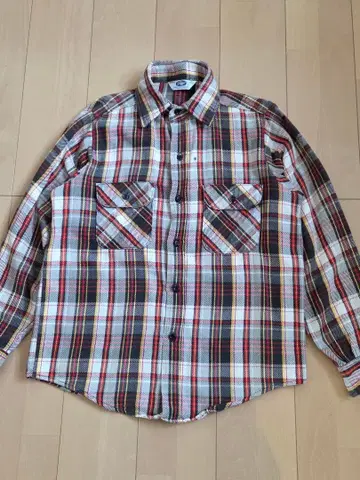 Mt. Leggs 체크 무늬 플란넬 셔츠 M 사이즈 / 구제 의류 빈티지