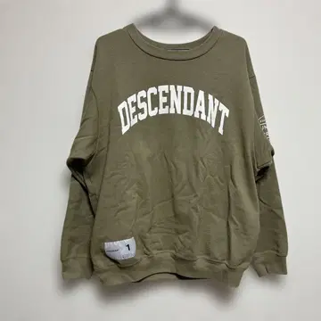 DESCENDANT 올리브 크루넥 트레이닝복 사이즈 1