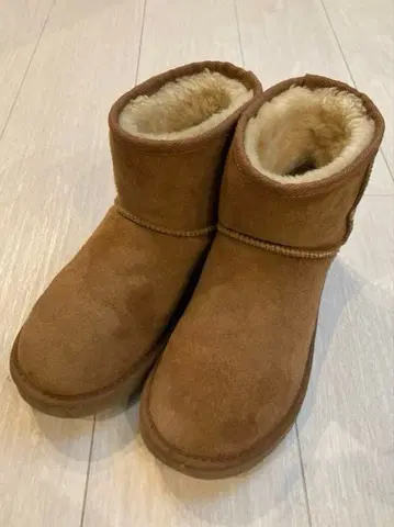 SHIPS 브라운 스웨이드 숏부츠