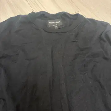 [ 새상품급 ] Giorgio Armani 블랙 스웨터 46