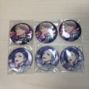 파라라이 5주년 캔뱃지 츠바키 카즈마 쿠레하 아오이