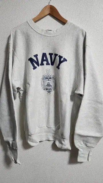 빈티지 90's U.SNAVY USA제 맨투맨 리버스 위브 타입