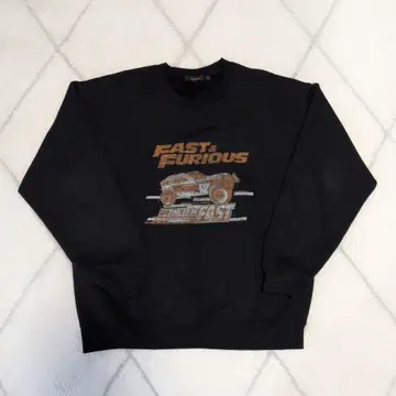 RAGEBLUE 오버 사이즈 속기모 맨투맨 와일드 스피드