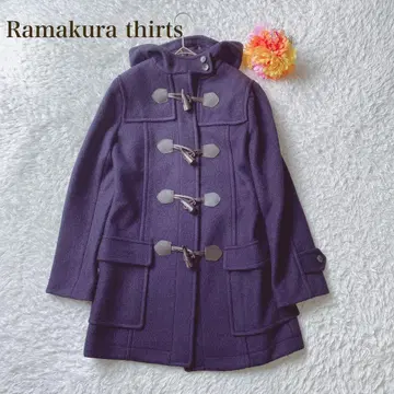 가마쿠라 셔츠 [ M ] 더플 코트 후드 부착 네이비 코디하기 쉬운