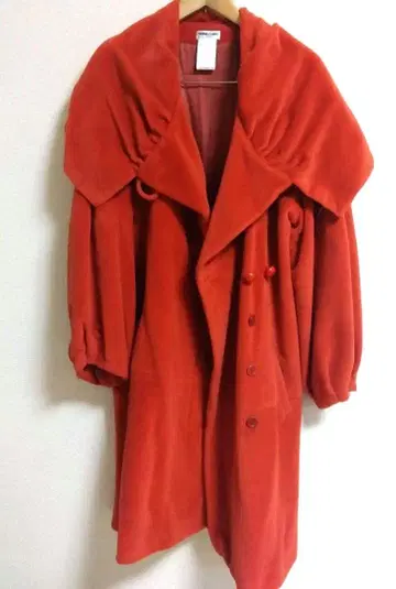 SONIA RYKIEL 오렌지 롱 코트 사이즈 40 프랑스제