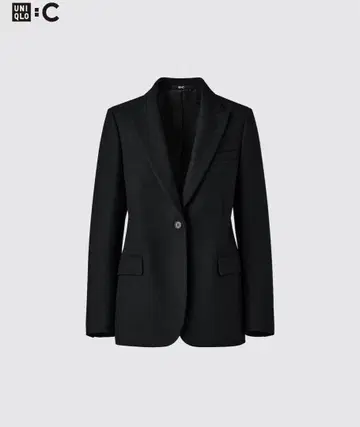UNIQLO C 테일러드 자켓 블랙