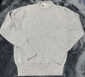 HYKE 그레이 니트 스웨터