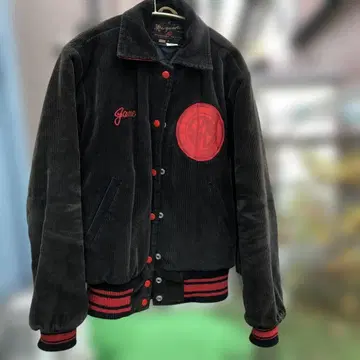 빈티지 Maugart's 코듀로이 바시티 자켓 34