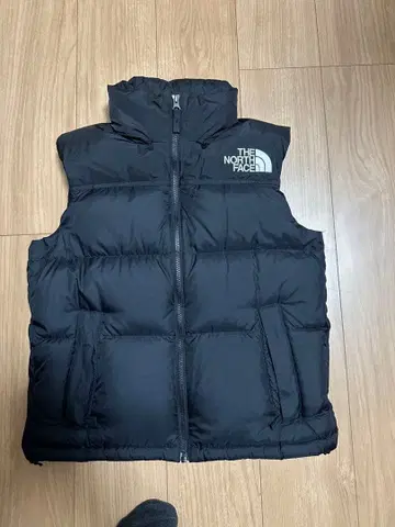 THE NORTH FACE 블랙 눕시 다운 베스트 M