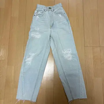 AZUL by MOUSSY 하이웨스트 데님 팬츠 XS