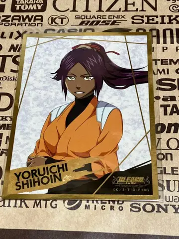 시호인 요루이치 금박 트래블 스티커 BLEACH 블리치