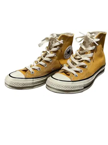 CONVERSE CT70 23.5 스니커즈 척테일러 하이컷 옐로우 컬러