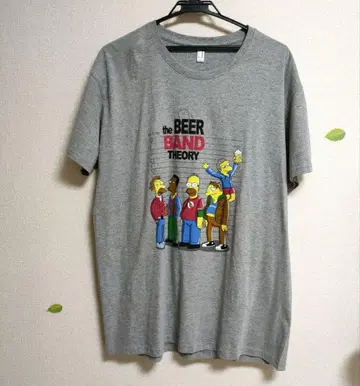 [ 미사용 새상품 ] 심슨 T셔츠 XL 그레이