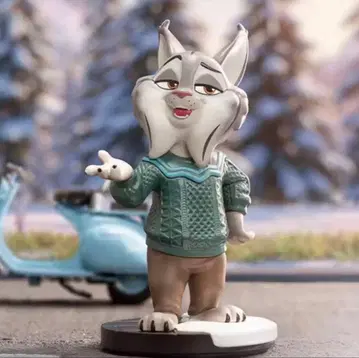 주토피아2 파우바트 POPMART 팝마트 Zootopia2