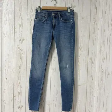 CALVIN KLEIN JEANS 스키니 데님 미디엄 블루