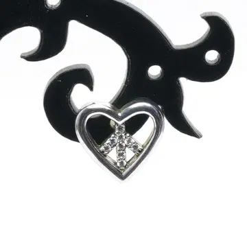 저스틴 데이비스 피스 하트 귀걸이 SEJ382 PEACE