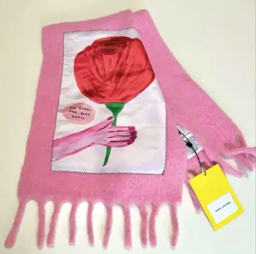 MARC JACOBS 핑크 머플러 이번 시즌 택 포함 새상품