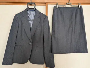 [ 5호 ] LES MUES 그레이 스커트 수트 셋업