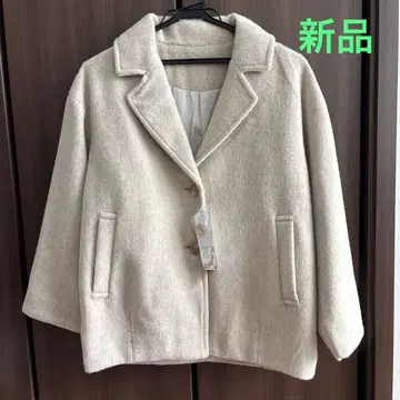 하프 코트 일본 비슈 울 여성용