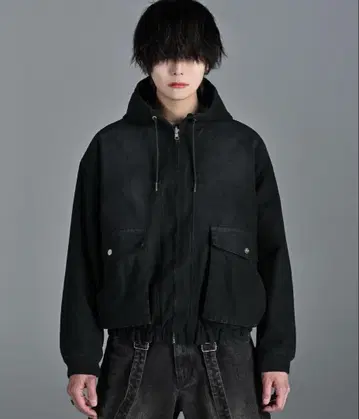 ADRER vintage make short duck blouson