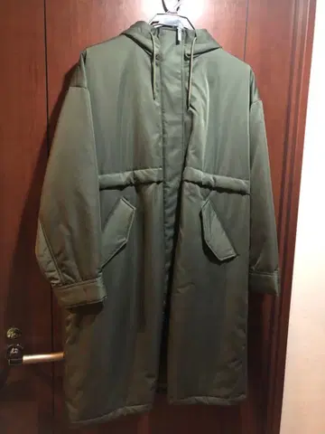 운모&딜 MICA&DEAL 후데트 롱 코트 카키 FREE