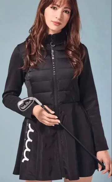 Muta 무타 다운 도킹 지퍼 원피스