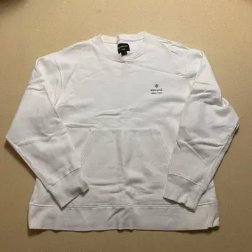 snow peak 화이트 맨투맨 M