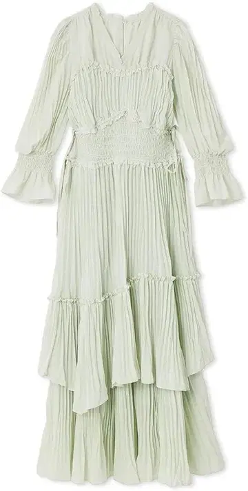 snidel 와셔 플리츠 원피스