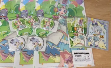 프리파라 마루쿠지 마칭 파루루 히비키 캔뱃지 파일 브로마이드