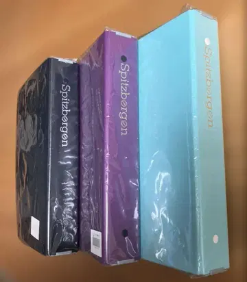 [ 새상품 ] 스피츠 파일 3색 세트