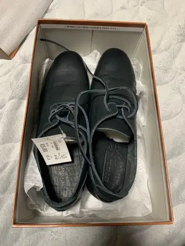 ARGIS 알지스 91102 일본제 천연 가죽 가죽 스트링 슈즈 블랙