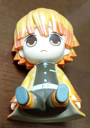 귀멸의 칼날 아가츠마 젠이츠 피규어 오렌지