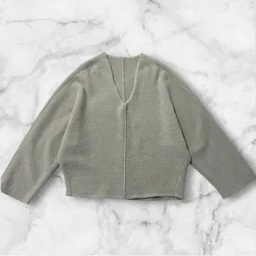 컨디션 최상 FRAMeWORK 울 모헤어 튜닉 풀오버 베이지