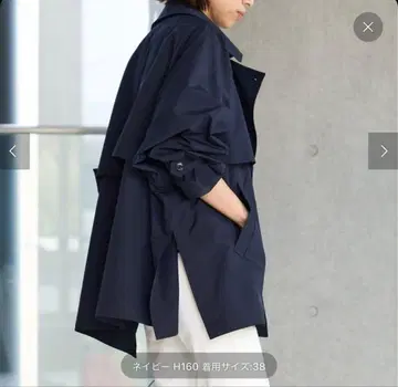 IENA Pe 포플린 오버 숏코트