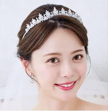 웨딩 티아라 ANNAN WEDDING 인기 No.3 지르코니아