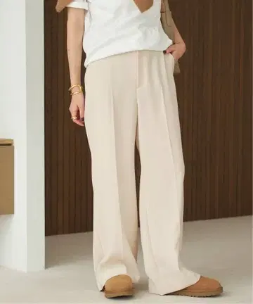 washable straight 팬츠 34