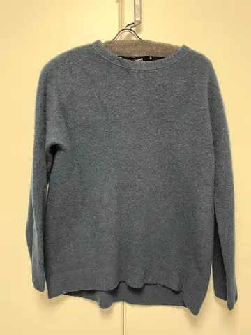 ATON 캐시미어 스테디셀러 니트 네이비