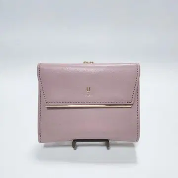 미사용 유바이웅가로 금속 장식 접이식 지갑 가죽 UbyUngaro