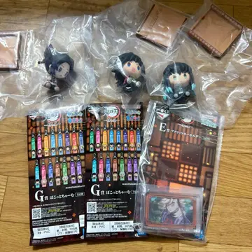 귀멸의 칼날 제일복권 F상 쵸코놋코 피규어 시노부 기유 무이치로 세트