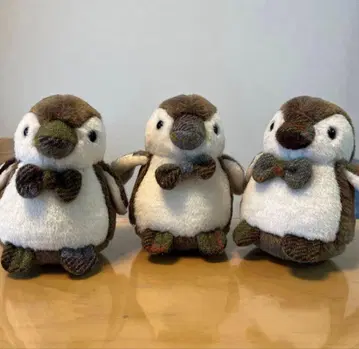 해리스 트위드 봉제 인형 펭귄 시마무라