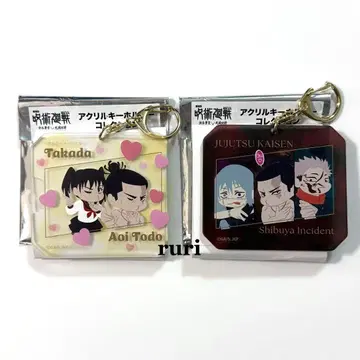 주술회전 시부야 사변 사멸 회유 랜덤 아크릴 키링 2종