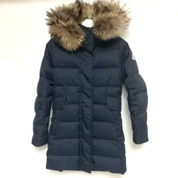 PYRENEX 그레노블 퍼 다운 자켓 34 네이비 중고