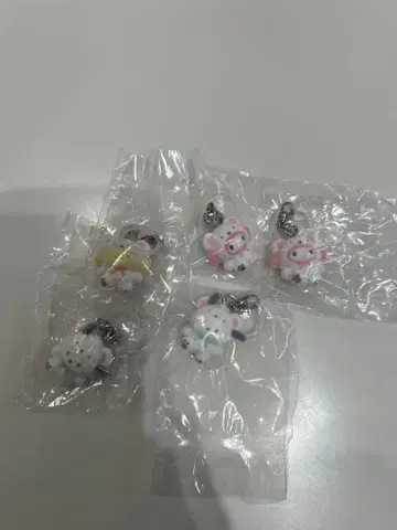 산리오 메지루시 액세서리 포근포근 스노우