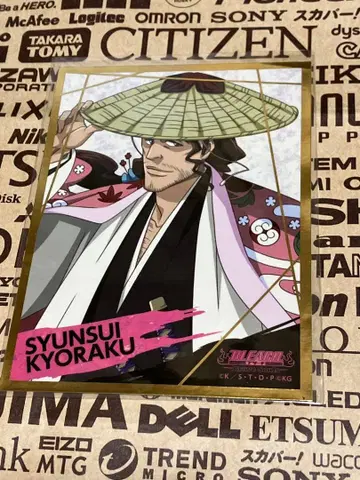 쿄라쿠 슌스이 금박 트래블 스티커 BLEACH 블리치