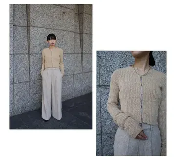 louren loop knit cardigan
