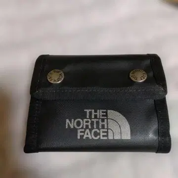 THE NORTH FACE 이단 접이식 지갑 블랙