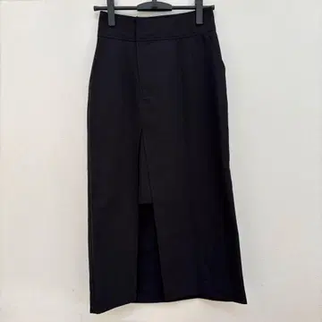 PAGEBOY 슬릿 레이어드 스커트 F 사이즈 블랙